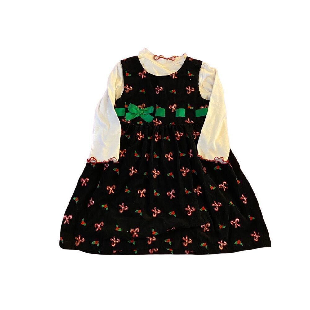 NWOT blueberi boulevard two-piece Christmas holiday dress set size 6 